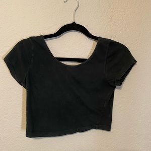 Brandy Melville Black crop top